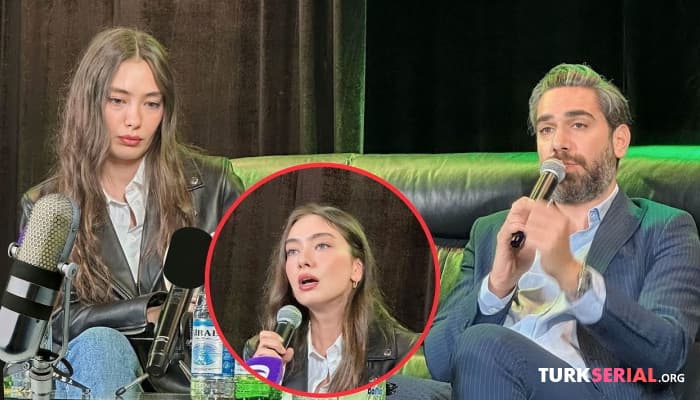 сериал Как Неслихан Атагюль грубо ответила на вопросы журналиста про измены Кадира Догулу