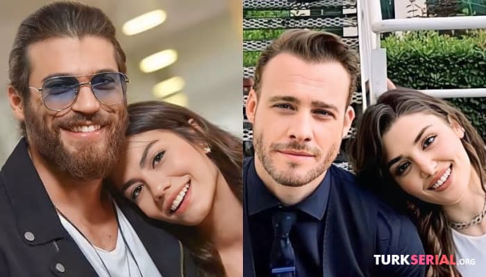 сериал ТОП 10: Лучшие Турецкие сериальные пары: Джан Яман - Демет Оздемир, Керем Бюрсин - Ханде Эрчел