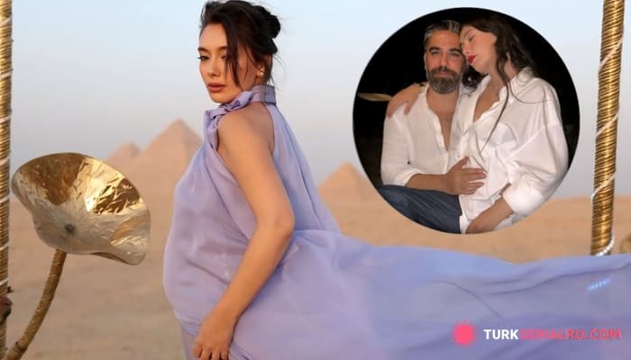 сериал Актриса Неслихан Атагюль в ожидании первенца: подробности на 6 месяце беременности