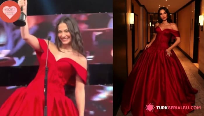 сериал Актриса Демет Оздемир покорила арабскую публику речью на арабском и получила международную премию