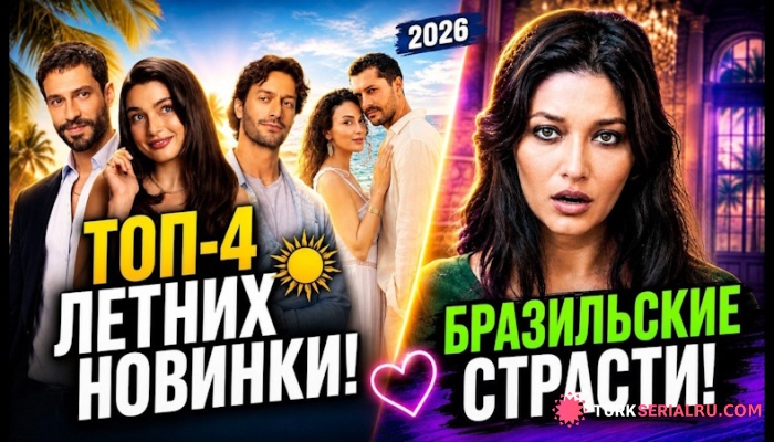 сериал Главные летники 2026: 4 турецких сериала, которые нельзя пропустить
