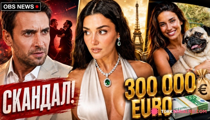 сериал Драка на съемочной площадке, Сумасшедшие контракты звезд, Актриса Ханде Эрчел ослепила Париж: НОВОСТИ